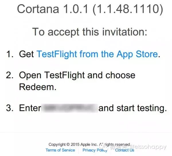 Cortana iOS测试版首测